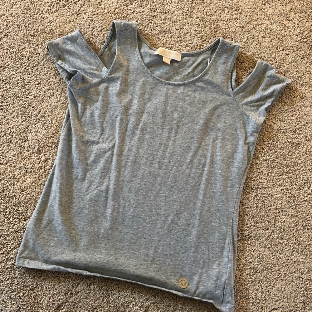 Michael Kors Split Sleeve Tee